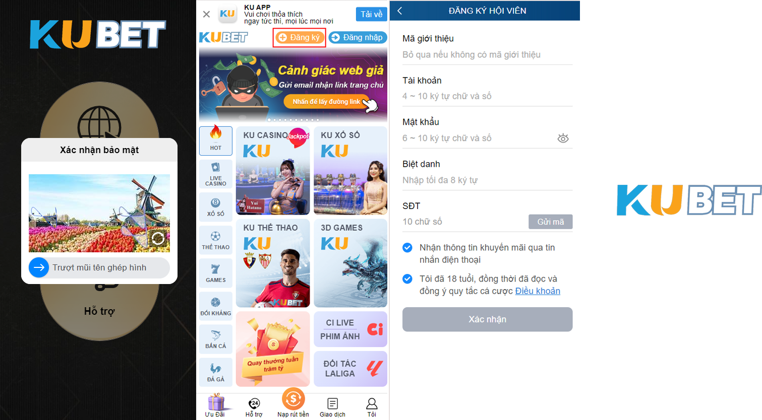 Hytw3339 Đăng ký kubet bằng điện thoại